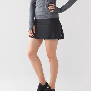 Lululemon circuit breaker skirt II long size 12